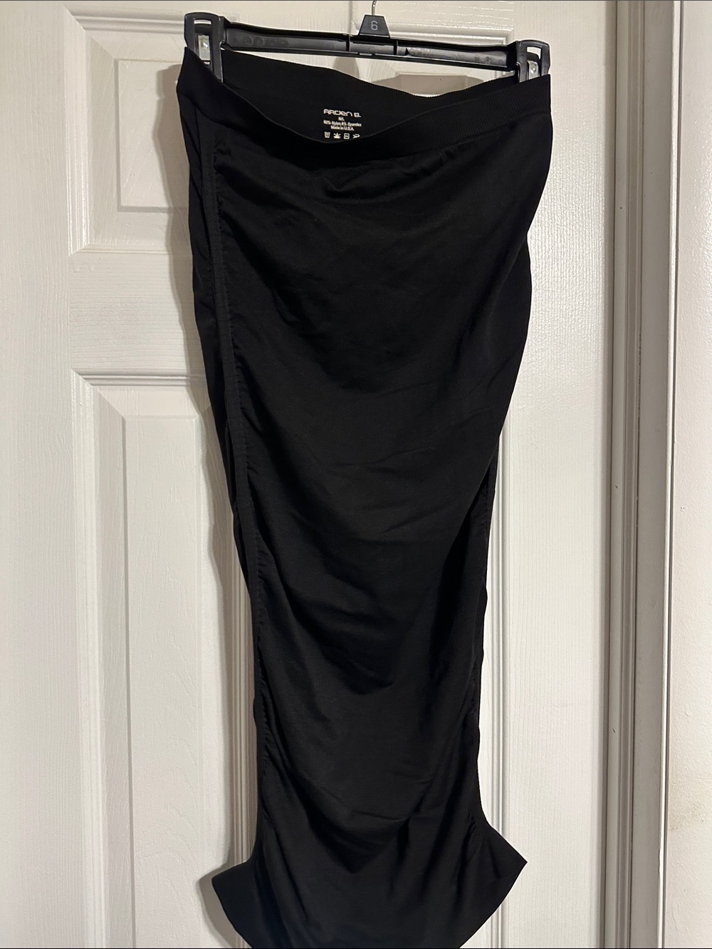 Ardene Black Stretch Maxi Skirt
